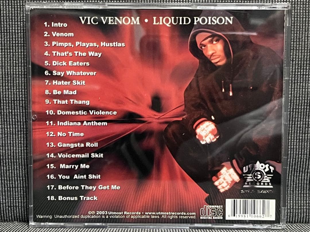 【VIC VENOM】【LIQUID POISON】【G-Rap】【G-LUV】