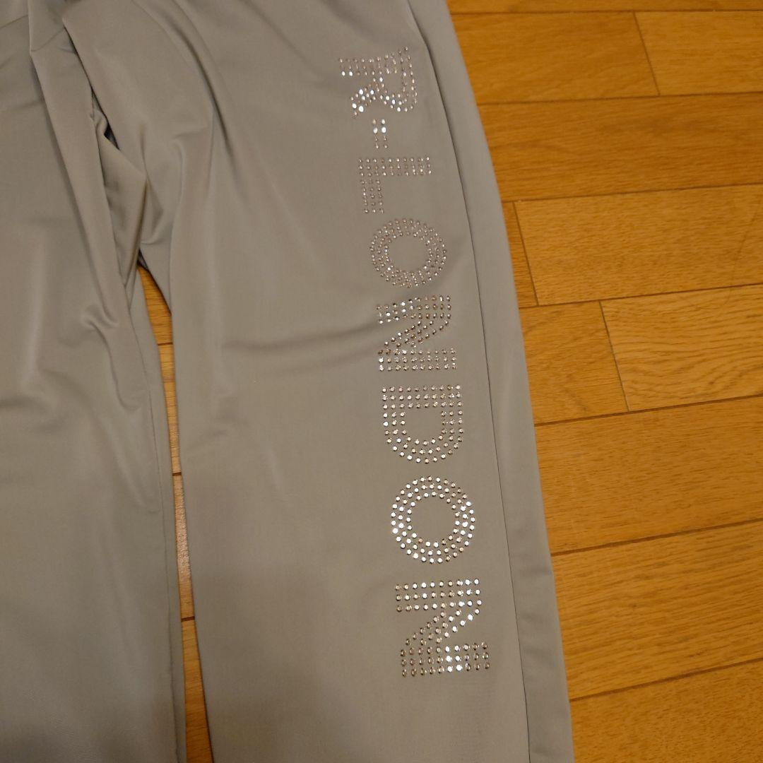 ★R-LONDON★ ロングパンツ （シルバーグレー）ズンバ　ダンス