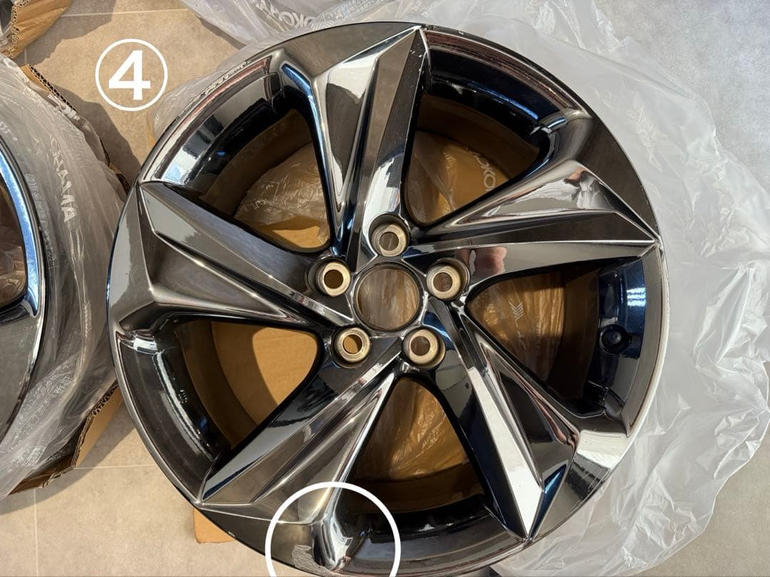 RSクラウン ホイール 傷あり