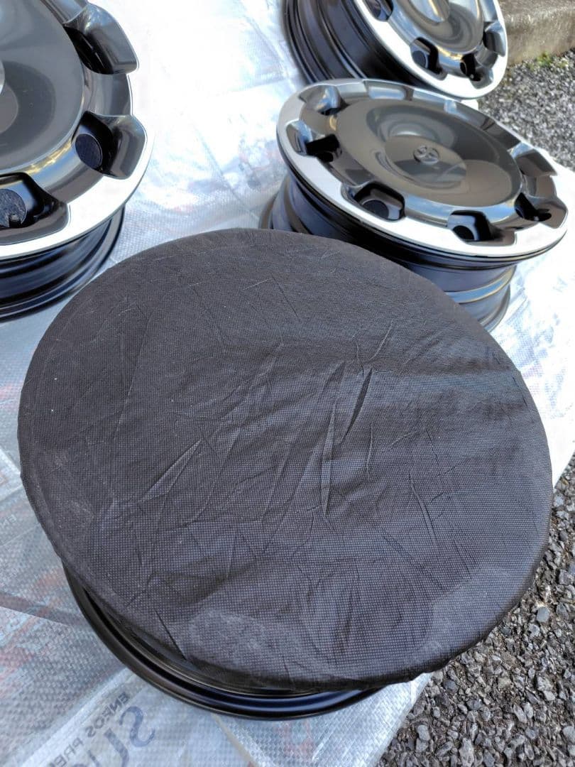 シエンタ10系 純正スチールホイール(Zグレード専用ホイールキャップ付)