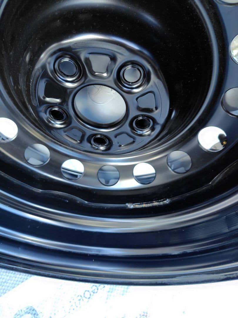 シエンタ10系 純正スチールホイール(Zグレード専用ホイールキャップ付)