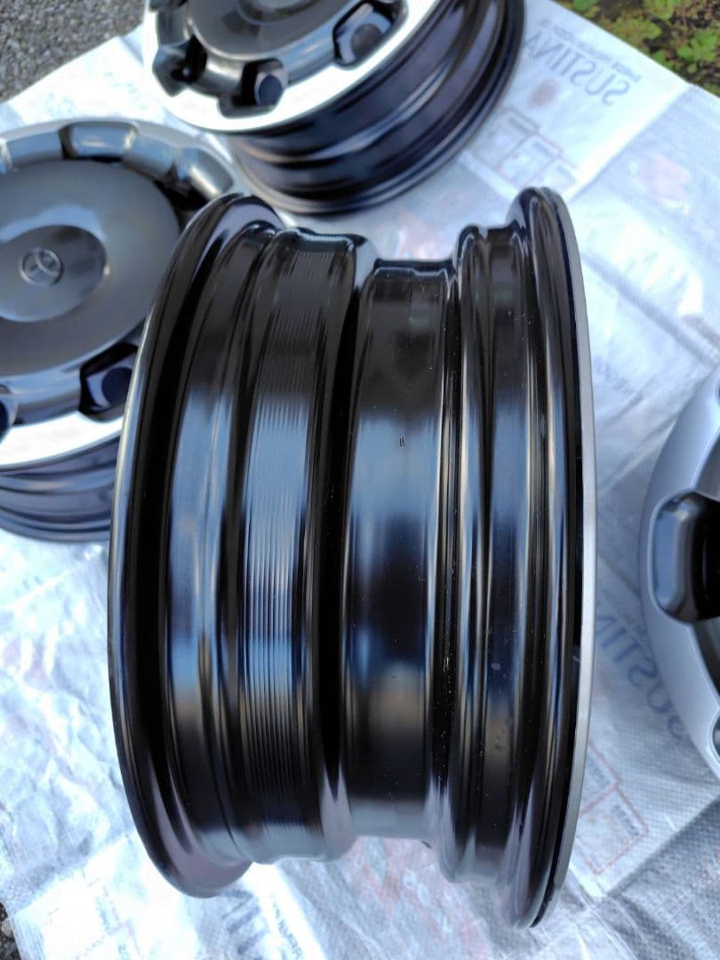 シエンタ10系 純正スチールホイール(Zグレード専用ホイールキャップ付)