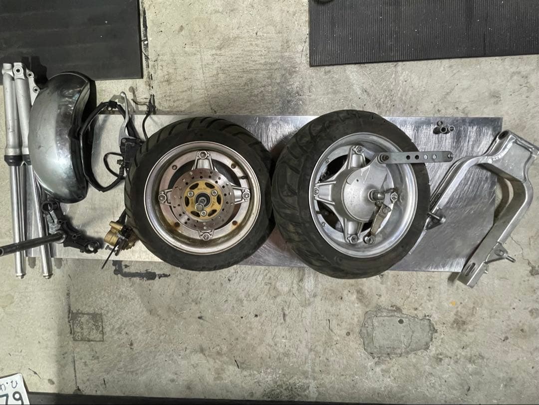 送料込　dax モンキー　フロントディスク　ホイール　スイングアーム　田中商会？