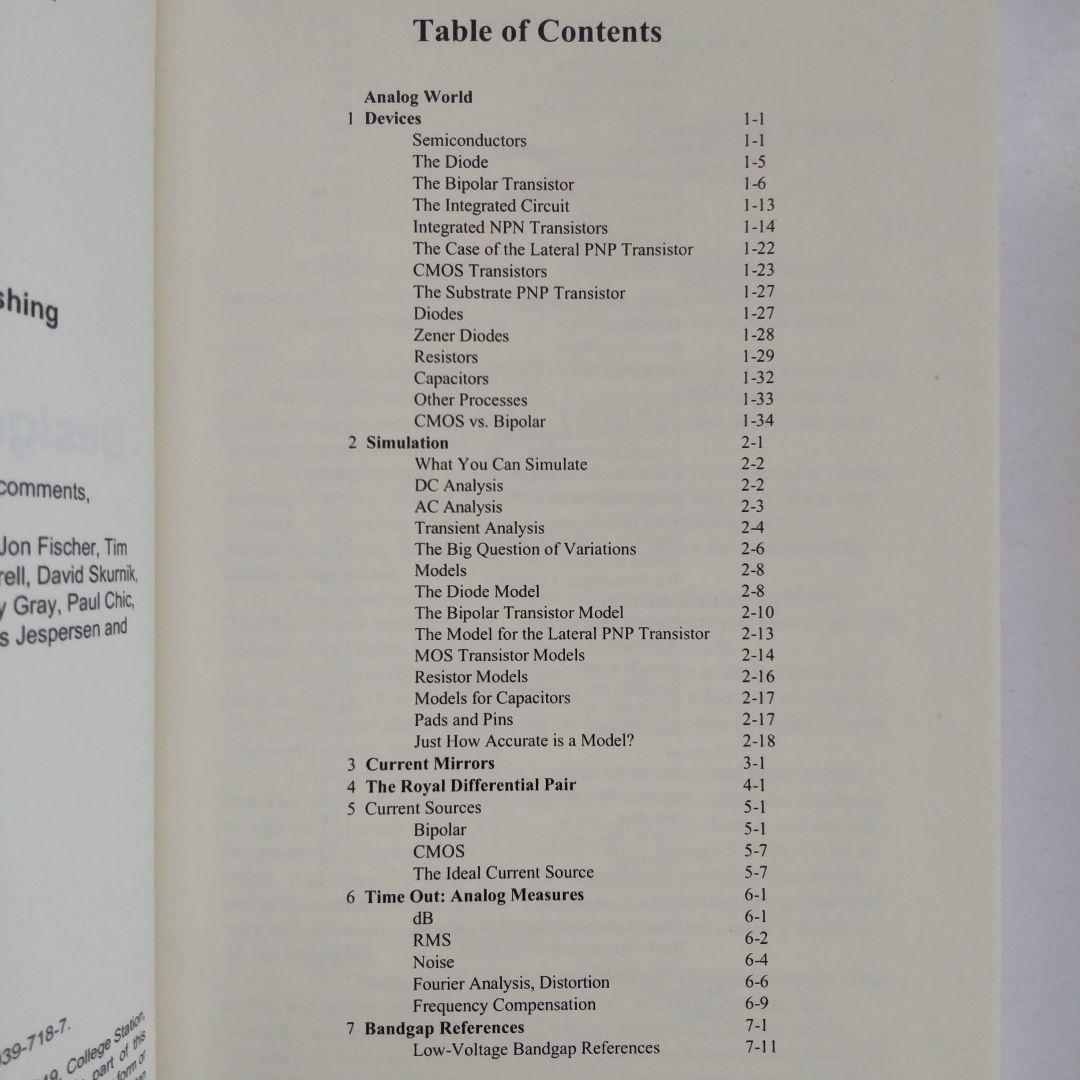 洋書 Designing Analog Chips