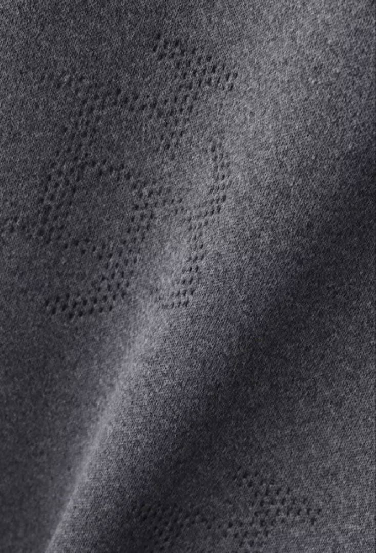 新品 ジャックバニー ピンソニック裏フリース 防風テーパードパンツ(4)Mグレー