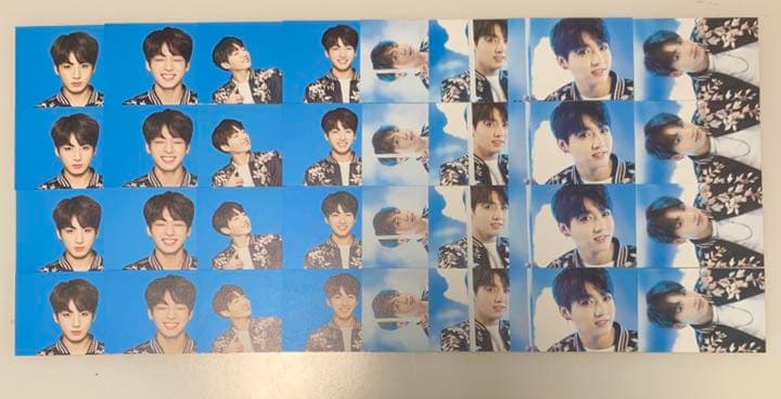 BTS WINGS ジョングク  ミニフォト　コンプリートセット