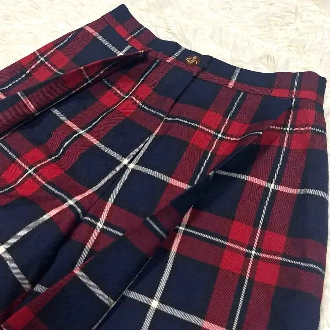 Vivienne Westwood チェック柄ショートパンツ レッド サイズ2