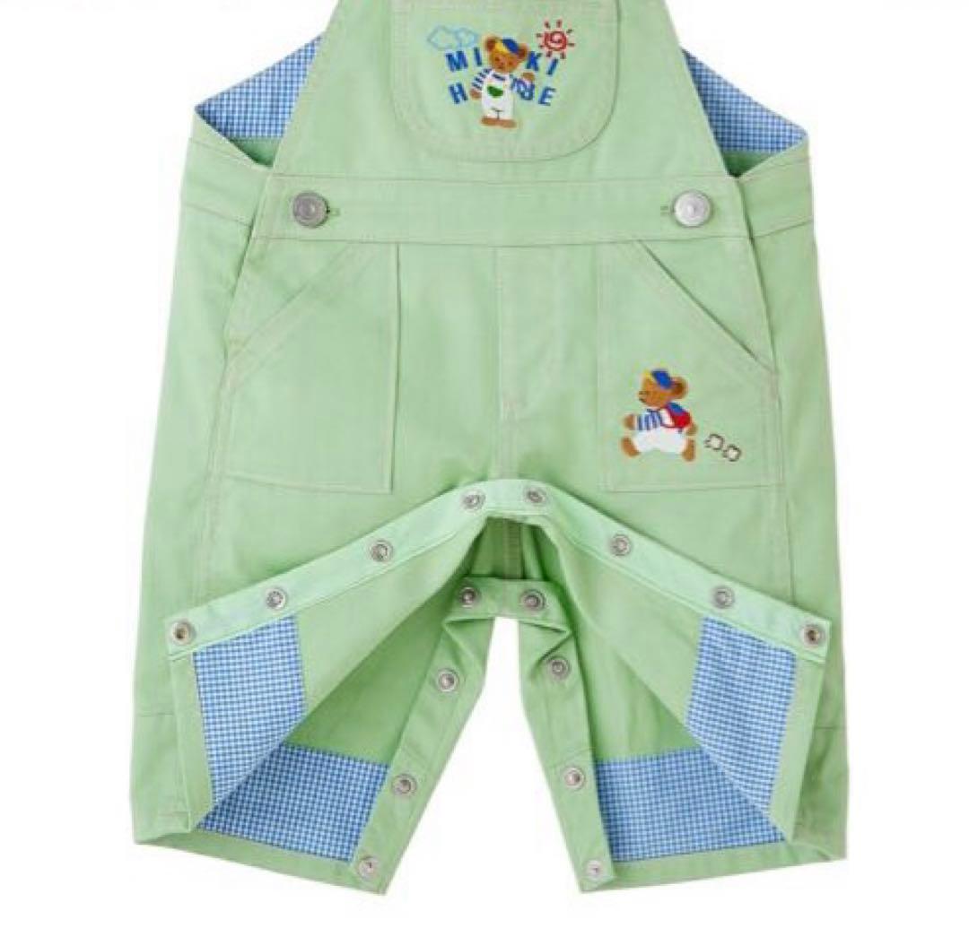 mikihouse カバーオール&シャツ　セット