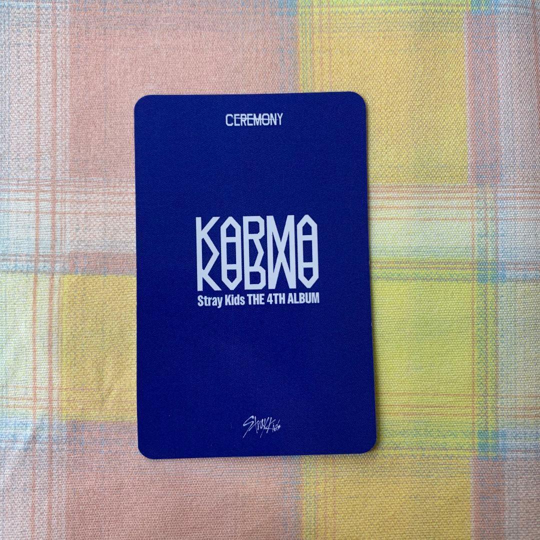 Stray kids サノク スキズ KARMA 韓国 トレカ リノ