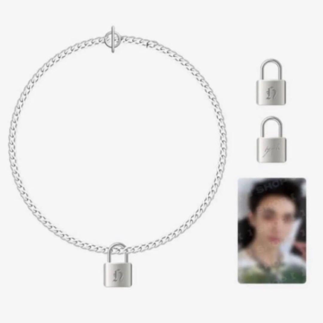 Straykids ヒョンジン 南京錠ネックレス メンプロHyunjin スキズ