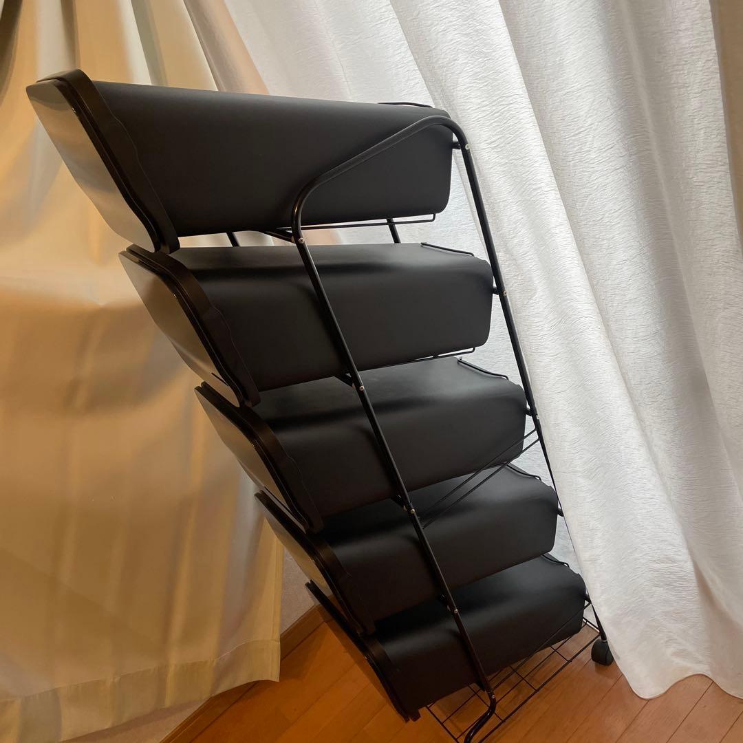 リス スムース 分別ゴミ箱 5段 ダストボックス