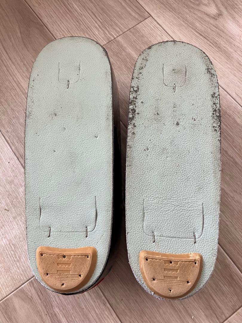 つばき刺繍の和装用バッグと草履セット