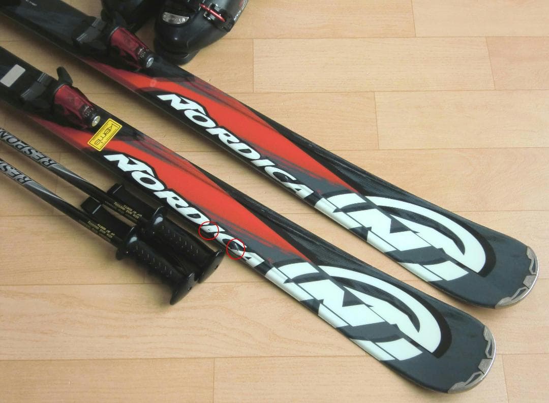 ■■12月・1月限定■送料無料■ノルディカ■メンズスキーセット■160/27■■
