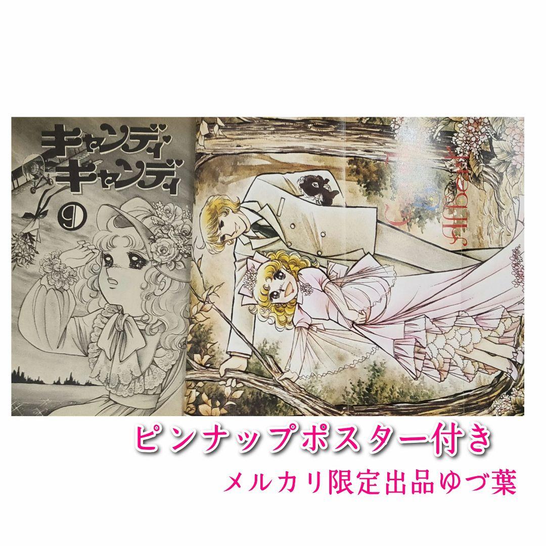 貴重 キャンディ♡キャンディ初版2.3.4.5.6.7.8.9巻 いがらしゆみこ