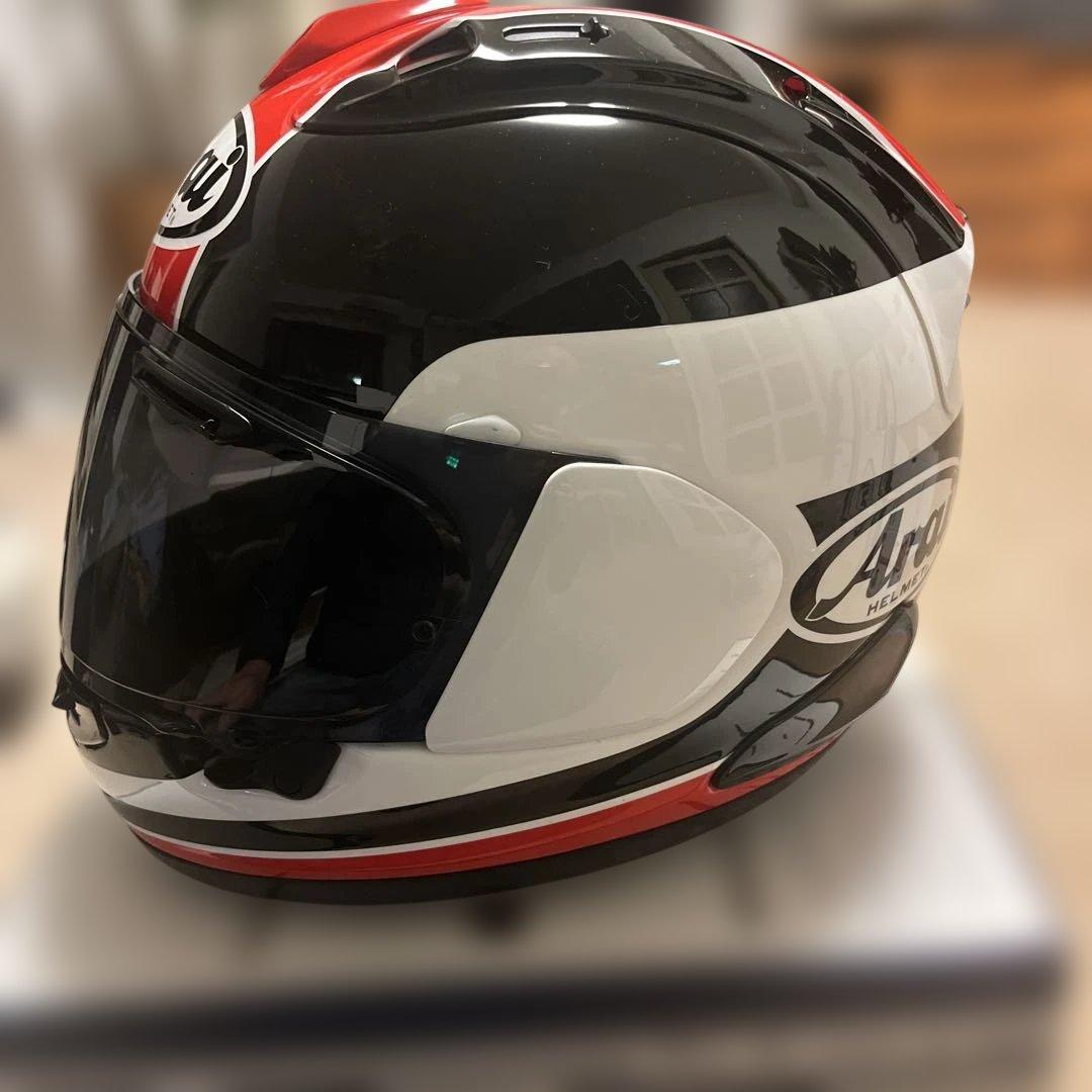 Arai RX-7X フルフェイスヘルメット平忠彦　タイラレプリカ赤