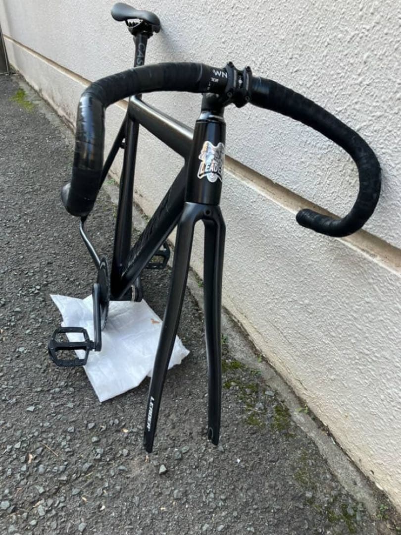 LEADER 735TR ピストバイク ブラック