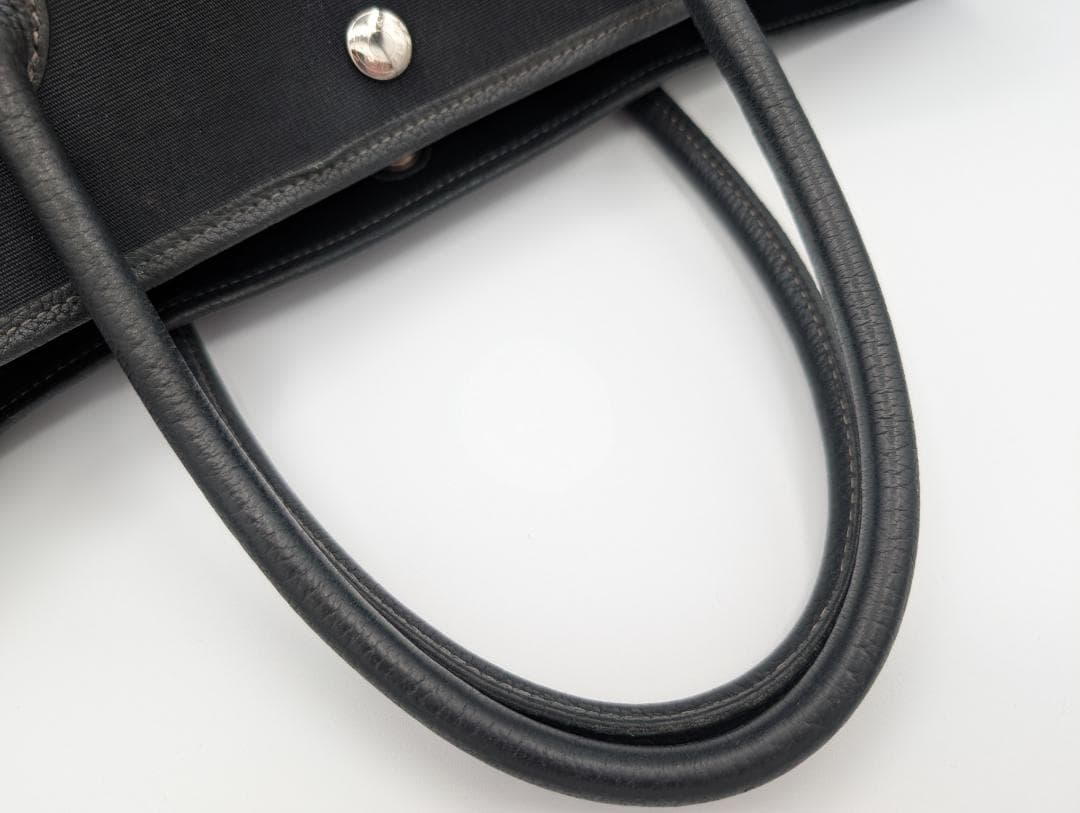 【最終価格】エルメス ガーデンパーティ PM トワルオフィシエ ブラック □I