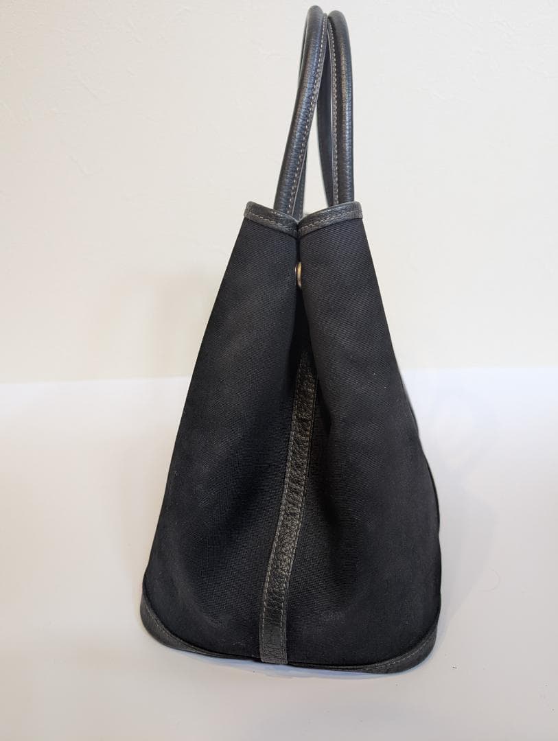 【最終価格】エルメス ガーデンパーティ PM トワルオフィシエ ブラック □I