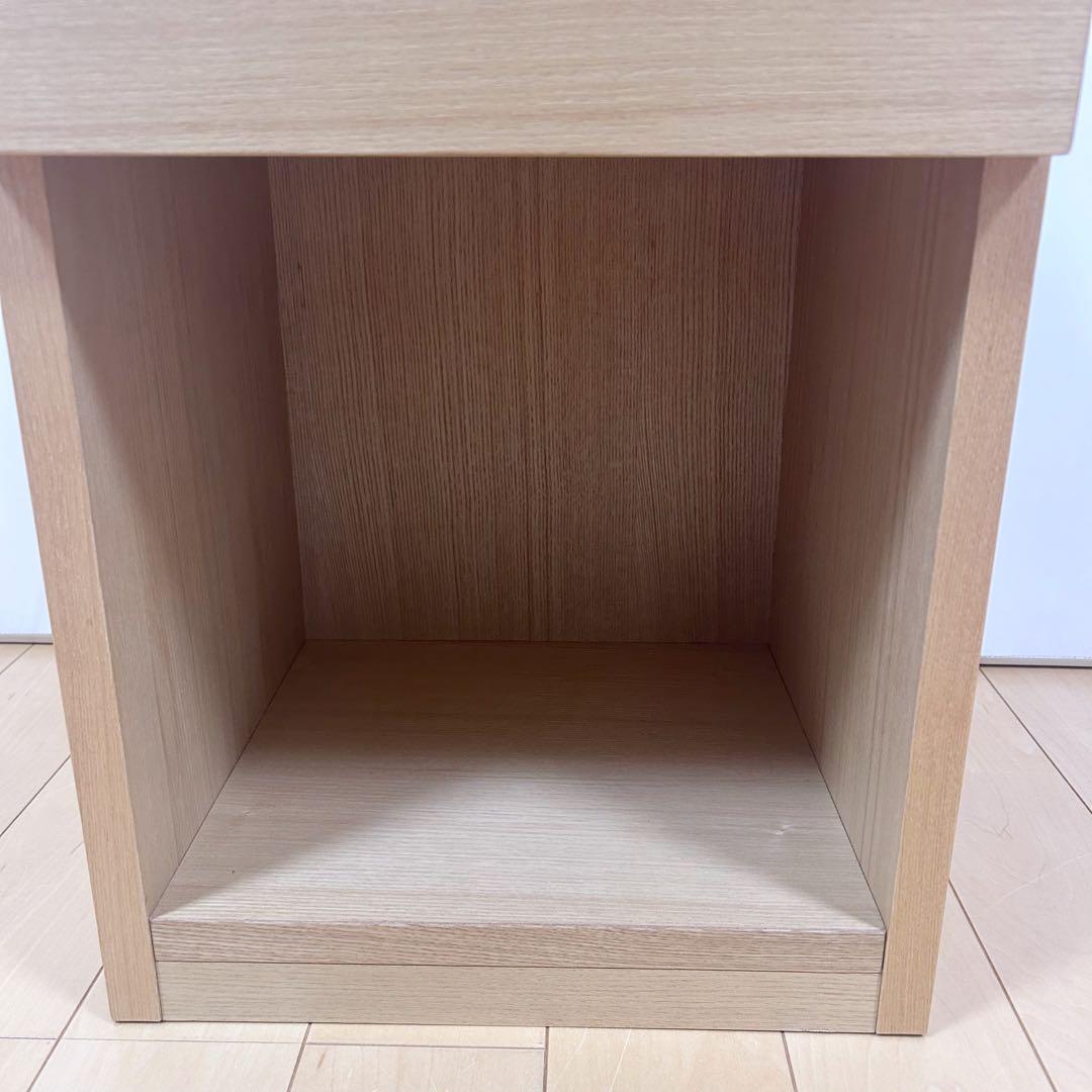 関家具 ナイトチェスト トネリ 極美品 ナチュラル ナイトテーブル 幅35