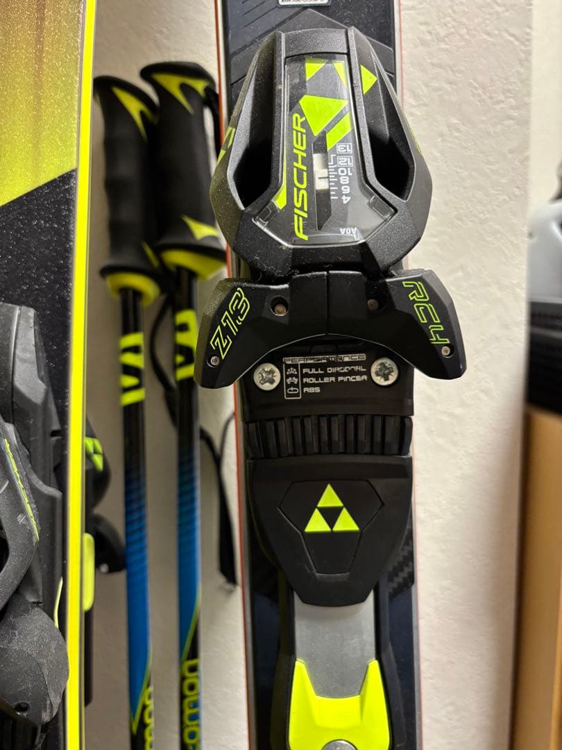 フィッシャー　RC4 CURV 185cm スキー板