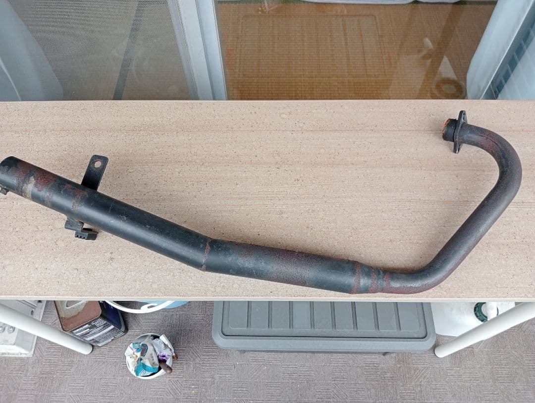 わわわ〜*。゜　gn125h 弾丸マフラー 別バッフル付