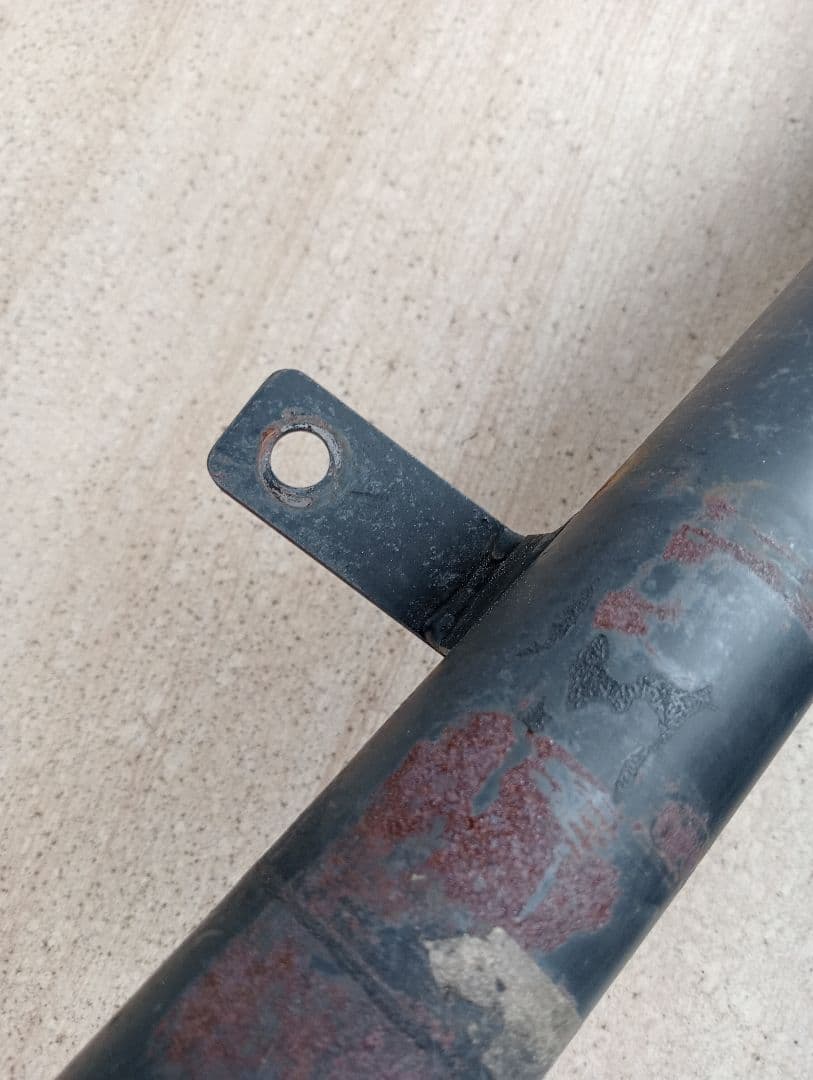 わわわ〜*。゜　gn125h 弾丸マフラー 別バッフル付