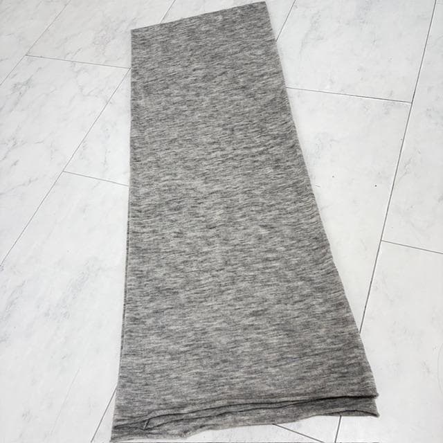 新品未使用★ジョゼフ オンワード カシミアマフラー グレー濃淡 マーブル 男女◎