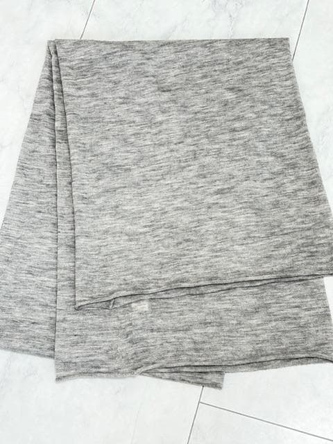 新品未使用★ジョゼフ オンワード カシミアマフラー グレー濃淡 マーブル 男女◎