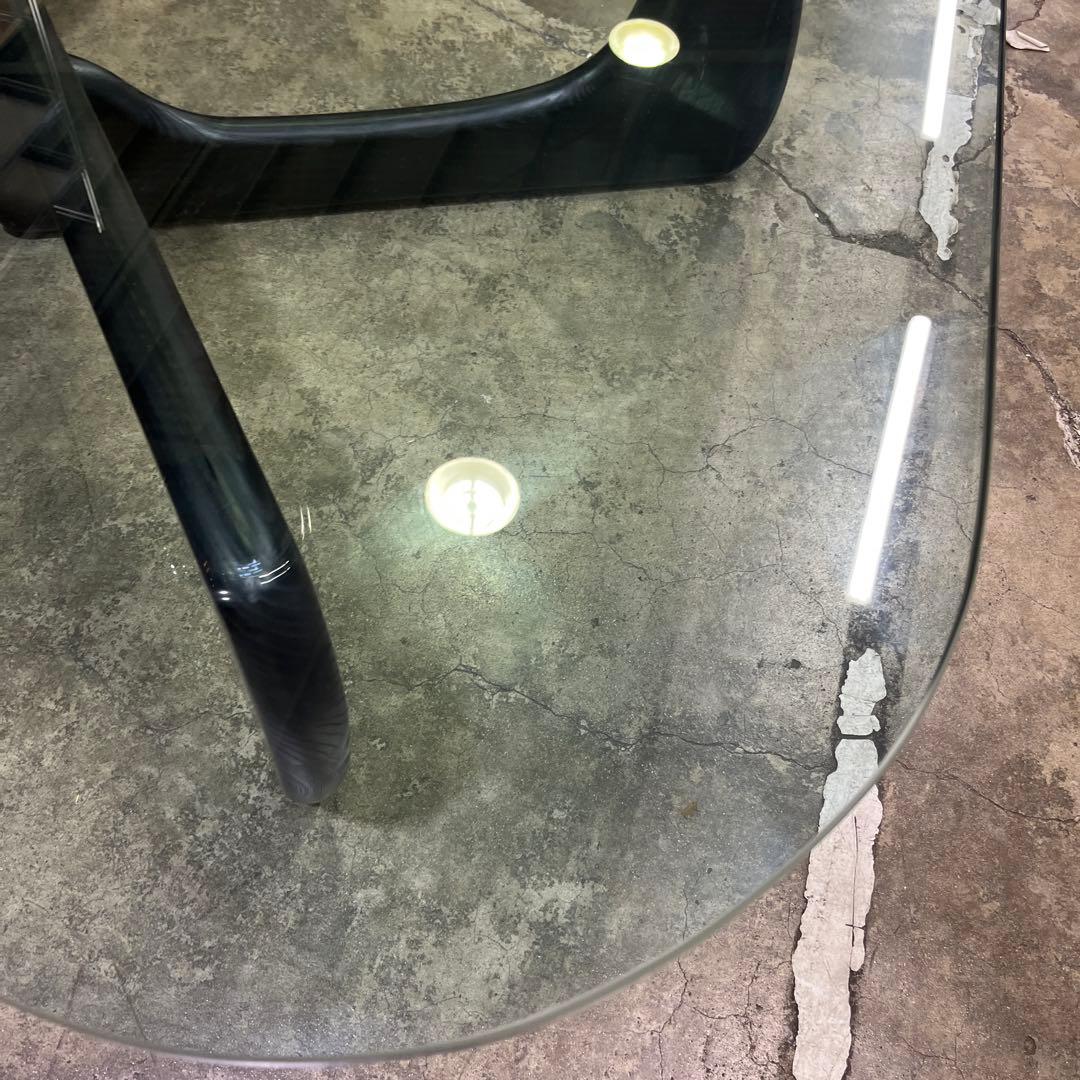 【イサムノグチ】ガラス厚18mm ◆コーヒーテーブル◇リプロダクト◆程度良好！