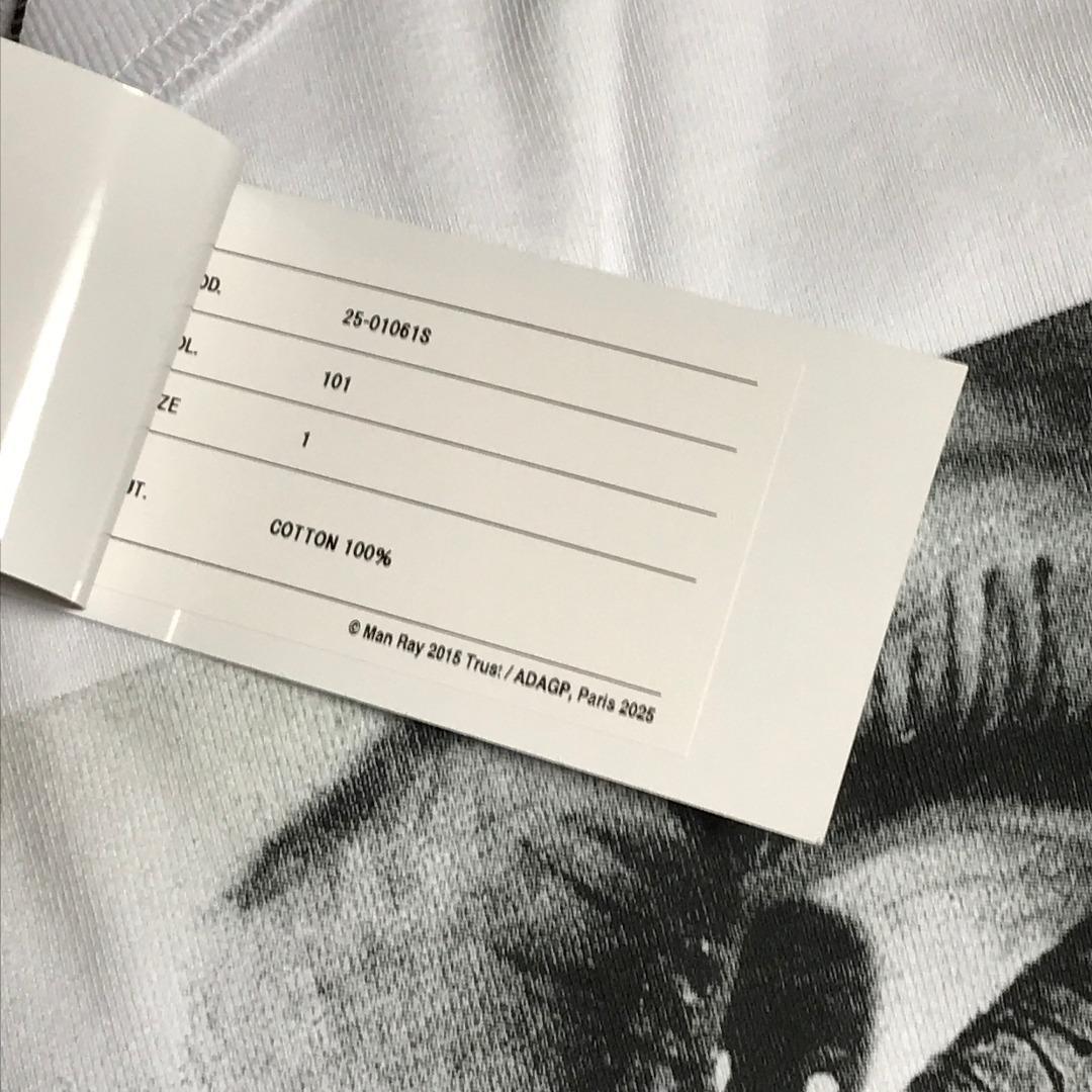 1　SACAI 25AW MAN RAY 涙 Tシャツ　サカイ　マンレイ　新品