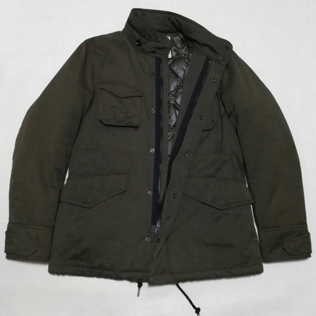 【定価¥38,704 】西川ダウン 別注 コラボ ミリタリー ダウンジャケット