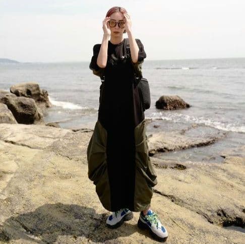 Tomo様【新品】OMMO◎TWIST LACE BELTED SNEAKERS