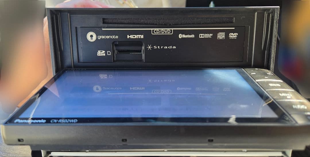 パナソニック カーナビ CN-RS02WD 地図データ2022年版に更新済