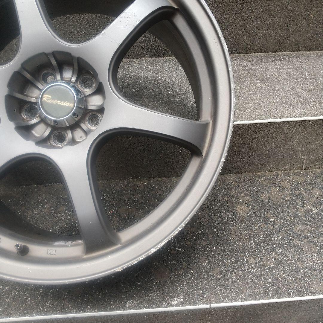 再値下げしました。 ガンメタ 18インチ 7.5j +42 pcd100