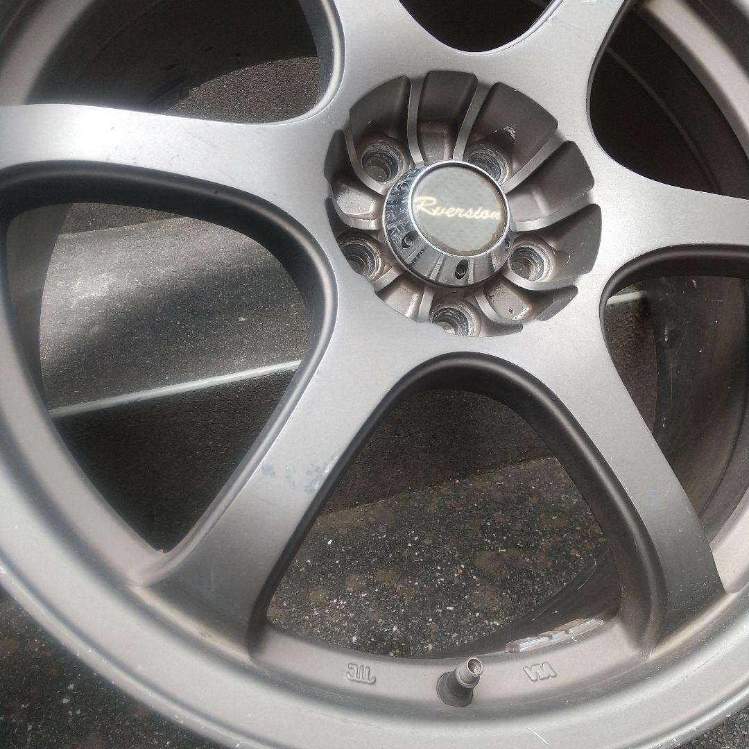 再値下げしました。 ガンメタ 18インチ 7.5j +42 pcd100