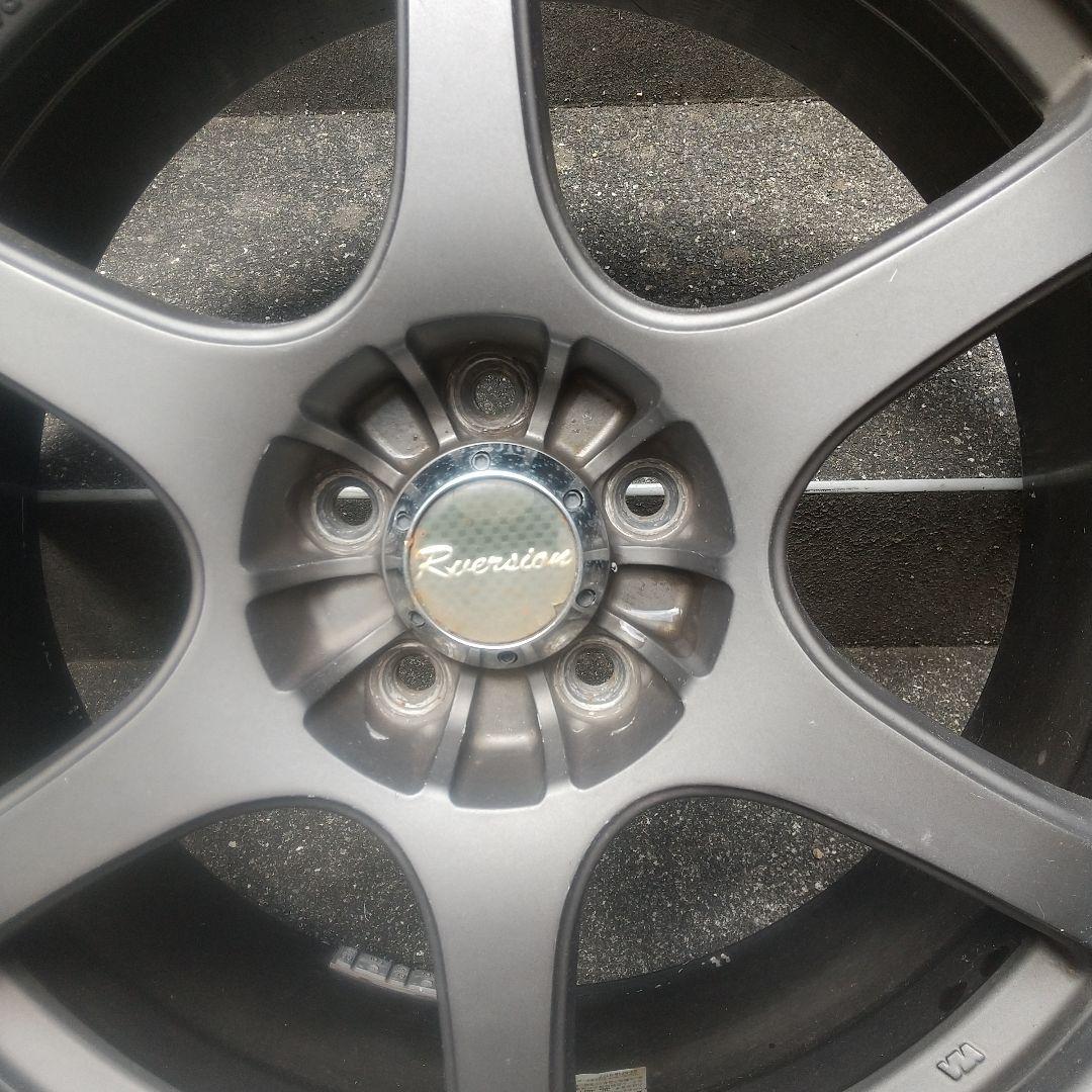 再値下げしました。 ガンメタ 18インチ 7.5j +42 pcd100