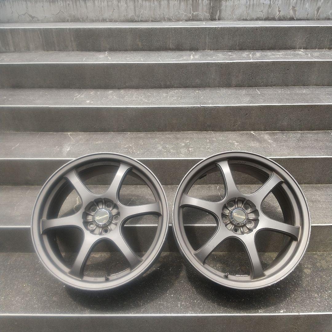 再値下げしました。 ガンメタ 18インチ 7.5j +42 pcd100