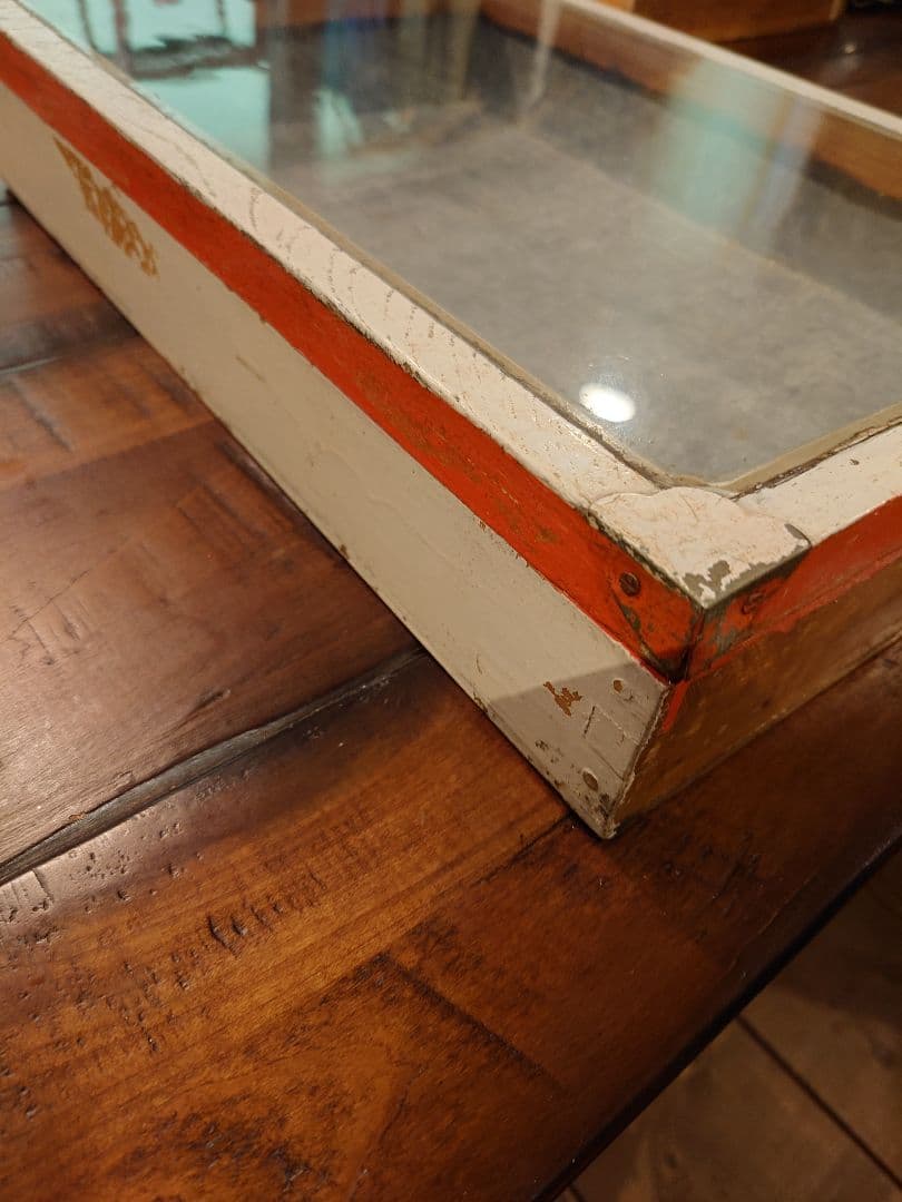 ２個セット　ビンテージ　ショーケース　什器　アクセサリーケース　収納