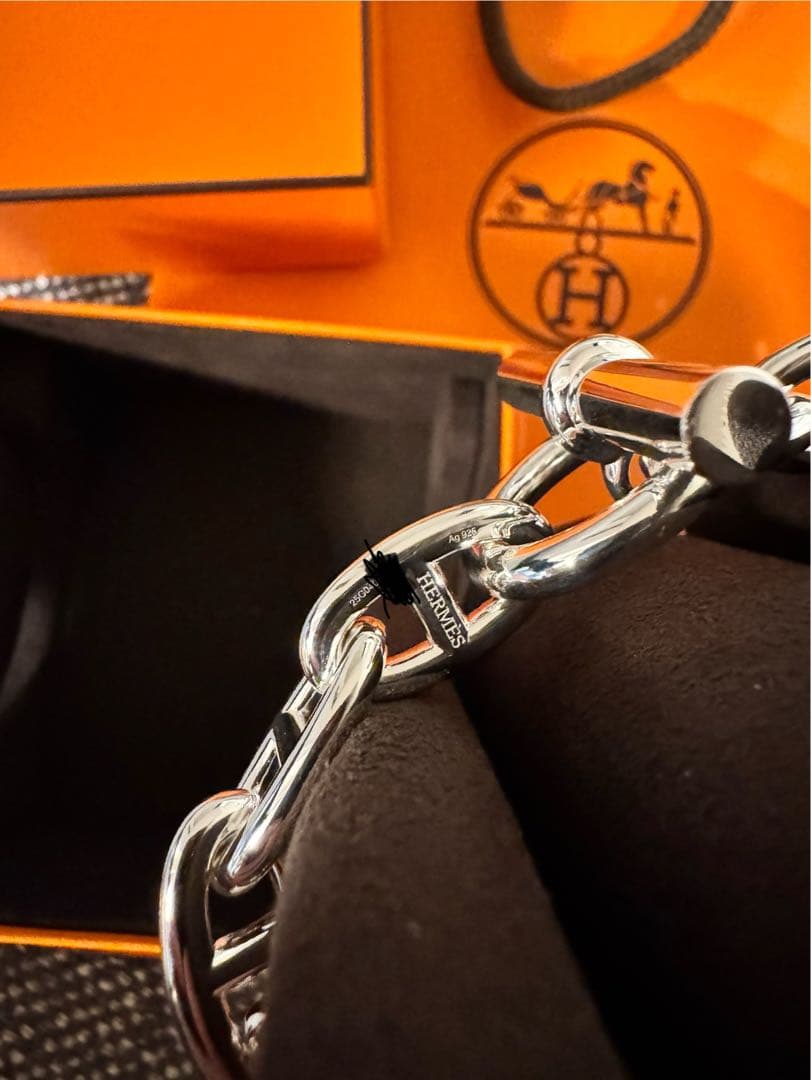 高野【正規店購入 新品未使用品】HERMES シェーヌダンクル GM 13