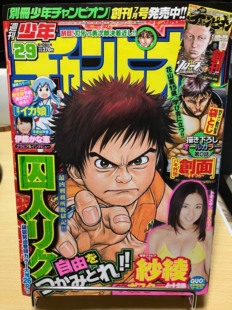 週刊少年チャンピオン 2012年6月28日号 No.29 紗綾
