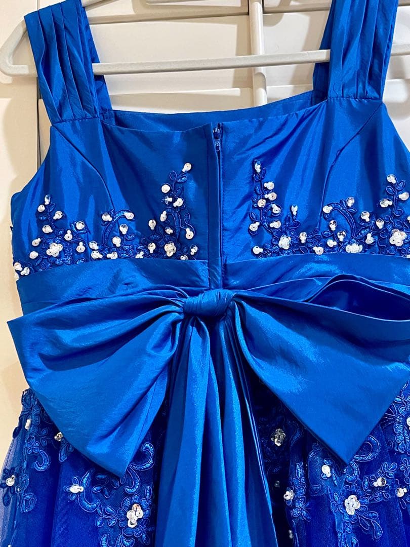 【あんずママ】VERYGENE ベリージェネドレス　ブルー系　未使用