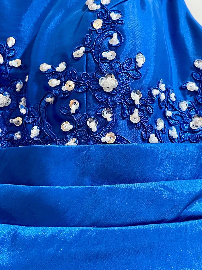 【あんずママ】VERYGENE ベリージェネドレス　ブルー系　未使用