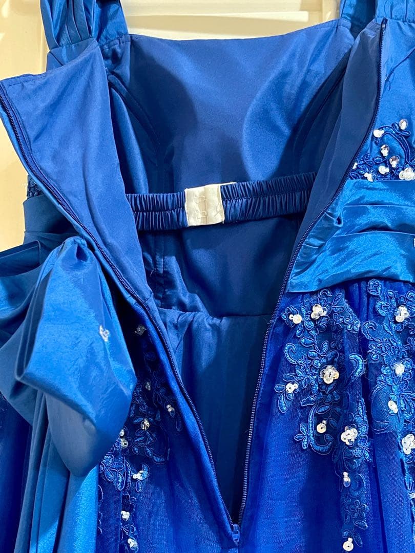 【あんずママ】VERYGENE ベリージェネドレス　ブルー系　未使用