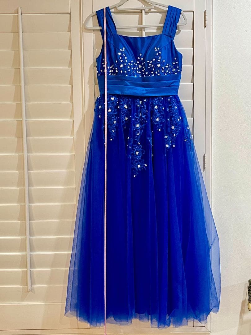 【あんずママ】VERYGENE ベリージェネドレス　ブルー系　未使用