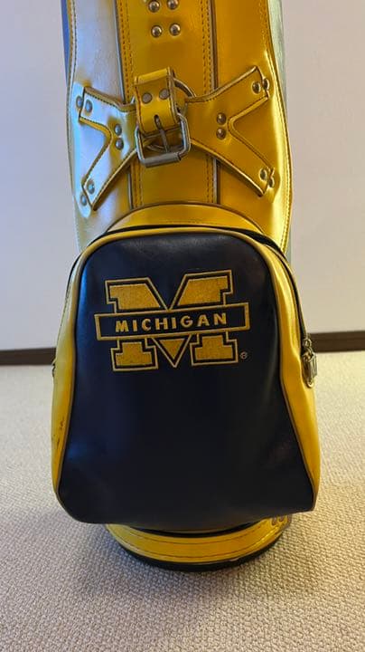 ヴィンテージキャディバッグRon Miller Pro Model ミシガン大学