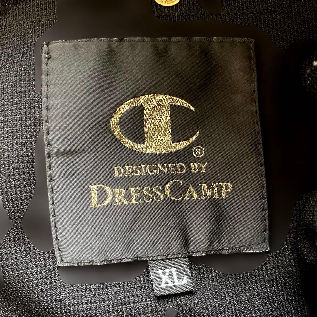 チャンピオン dress camp コラボ ドレスキャンプ セットアップ 黒金