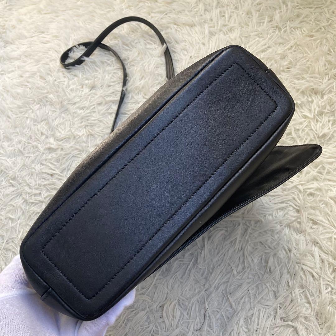 極美品 vintage coach old archive メッセンジャー 黒