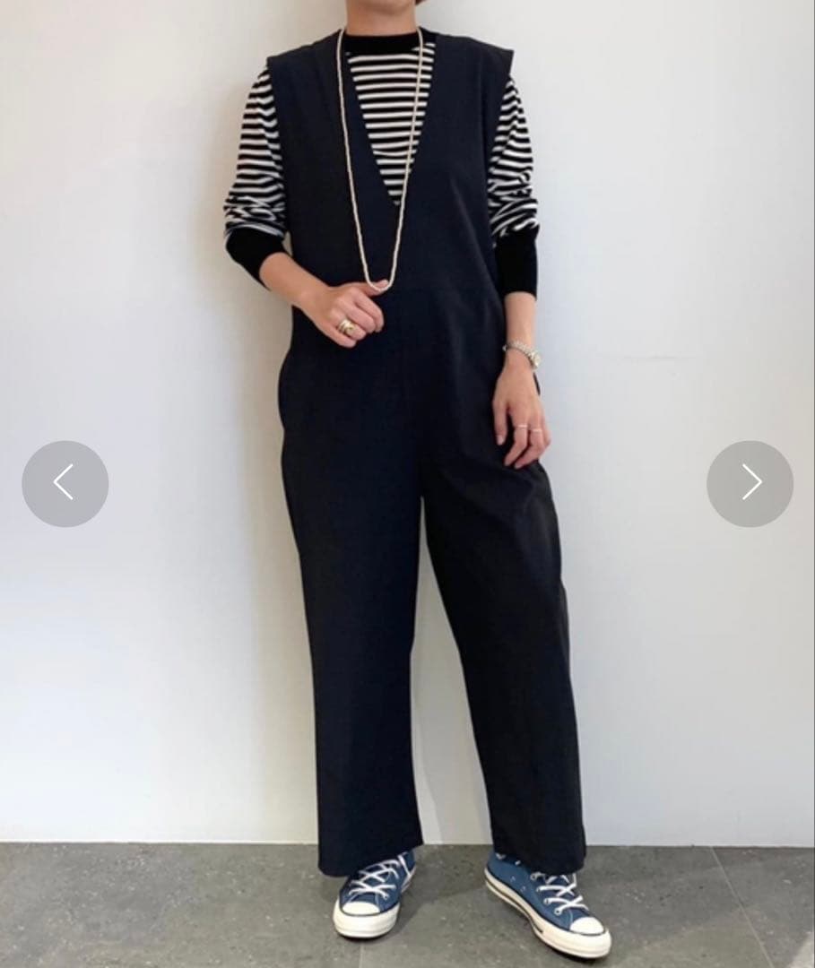 FRAMeWORKフレームワーク　Ｖネックオールインワン