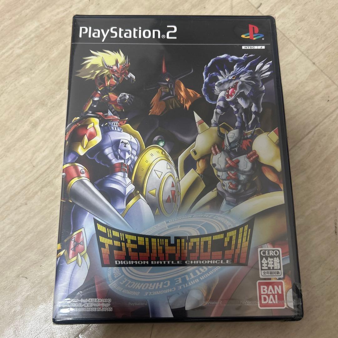 希少【未使用】非売品！PS2 デジモンバトルクロニクル