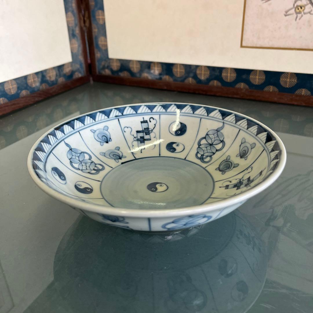 佐藤走波67才　染付菓子鉢　鉢碗 盛り鉢